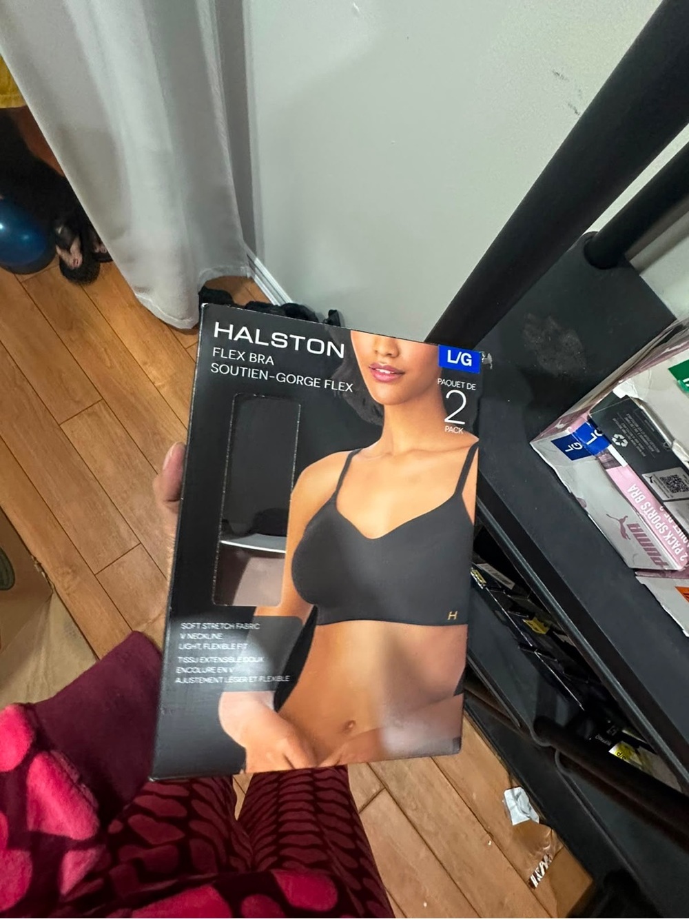 Halston Heritage Flex Bra - Black (2-Pack)